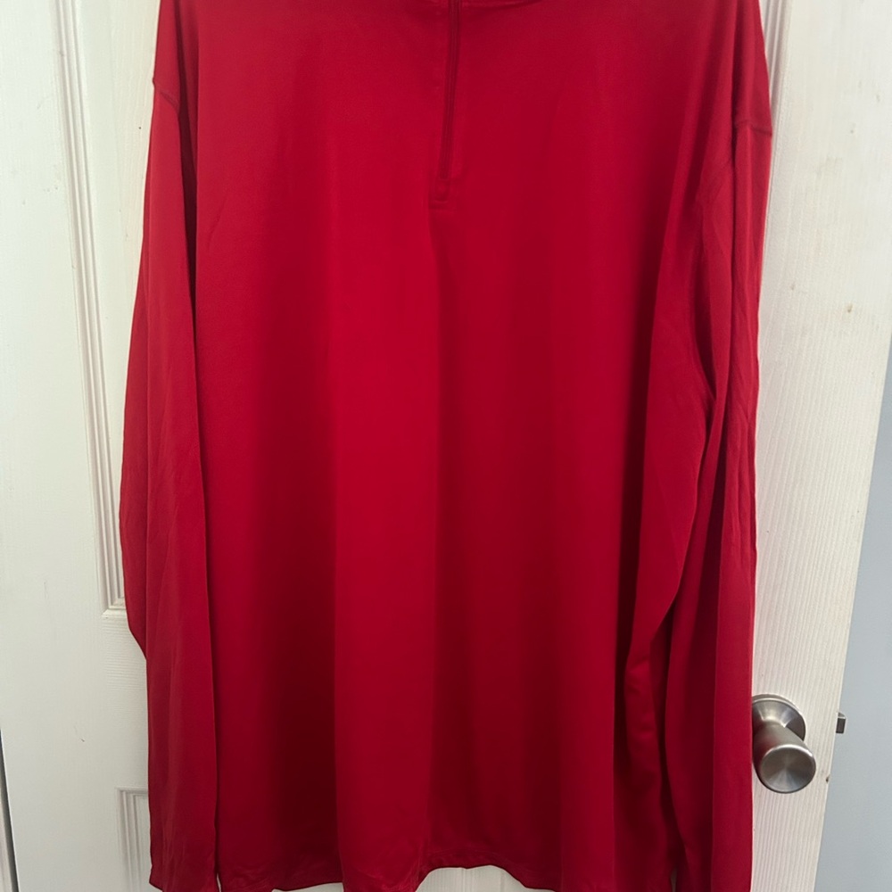 Red Long Sleeve Pullover
